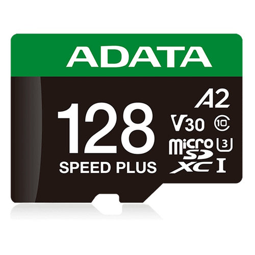 ADATA Speed Plus 128GB microSDXC Card with Adapter