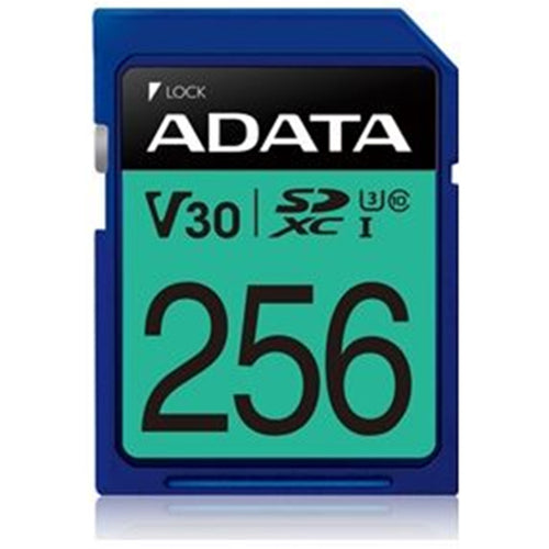 ADATA Premier Pro UHS-I U3 V30 SDXC Card 256GB