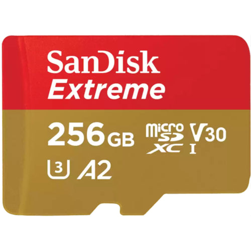 SanDisk Extreme 256GB microSDXC Memory Card