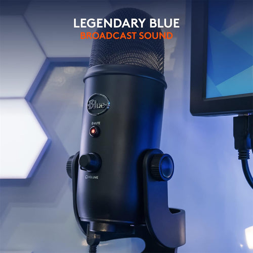 Logitech G Yeti 3-Capsule USB Microphone - Blackout