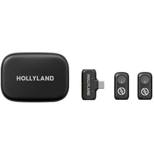 Hollyland 191460008566 Hollyland LARK A1 Duo (USB-C) (Space Gray, with USB-C RX + Charging Case)