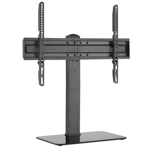 BRATECK LDT03-23L - 37-70'' Tabletop TV Stand w/ Glass Base Height Adjustable