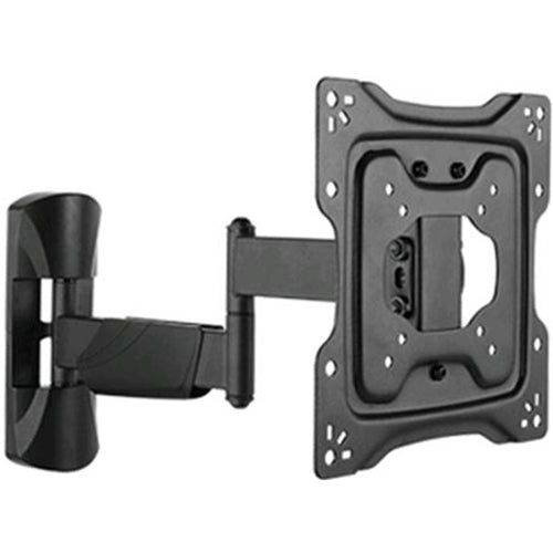 Brateck LPA50-222 23"-42" Full Motion TV Wall Mount - Tilt +5 -15, Swivel +90 -90 - Built-in level adjustment - Integrated cable management - Profile 45-400mm - Max VESA 200x200mm