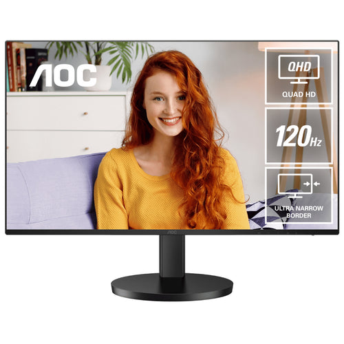 AOC Q27B3CF3 27" QHD USB-C 65W Business Monitor with 5 Years Warranty