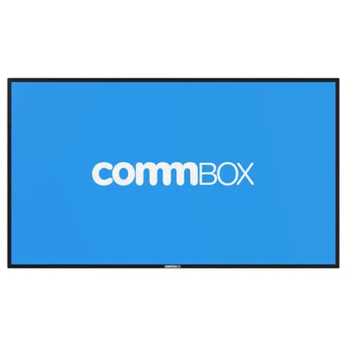 CBDI0143 - COMMBOX 43" INTELLIGENT 4K UHD DISPLAY,24/7 HDMI, AND 11, WALL BRACKET,5YR