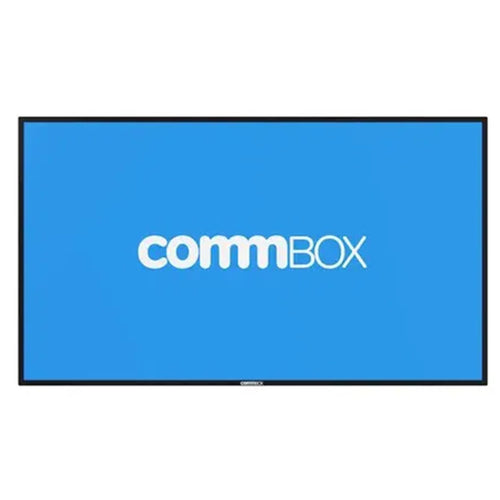 Commbox A11 86" 4K Smart Digital Signage Display - 3840x2160, 450nits, 24x7, Landscape & Portrait, Android 11
