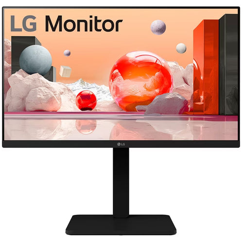 LG 24BA550-B 24" Full HD IPS 100Hz Business Monitor with Built-in Power and Speaker