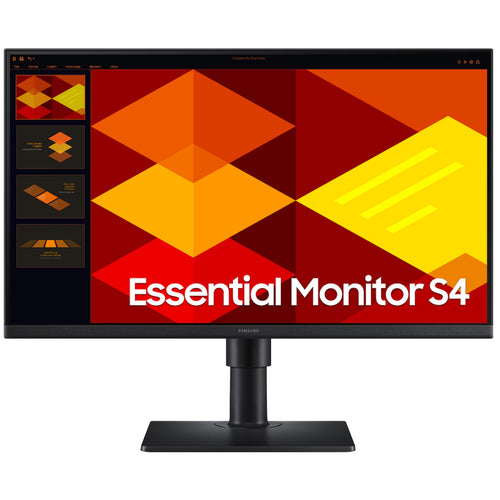 LS24D402GEEXXY - SAMSUNG S4 S402GD 24" (16:9) FHD IPS MONITOR, 100HZ, DP, HDMI(2), USB(2), H/ADJ, 3YR