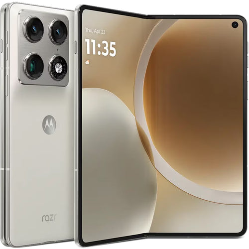Motorola Razr Fold Smartphone - 12GB + 256GB - PANTONE Lily White