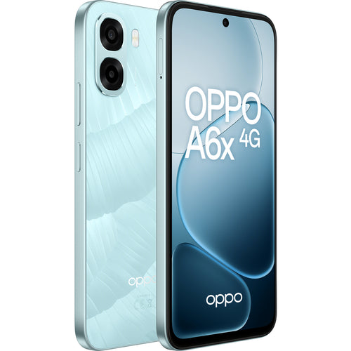 OPPO A6x 4G Dual SIM Smartphone - 4GB+128GB - Ice Blue