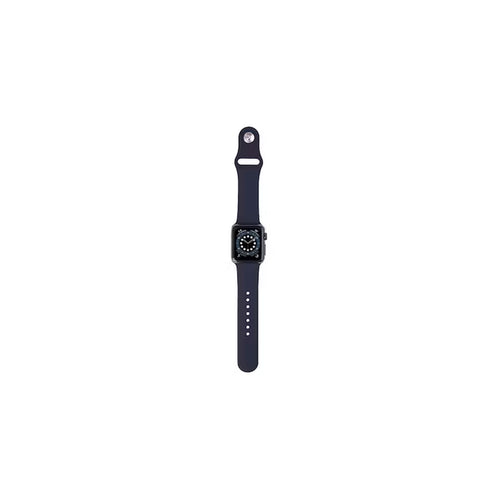 3SIXT 3S-2154 Silicone Band Apple Watch 3/4/5/SE/6 38/40mm - Navy Blue