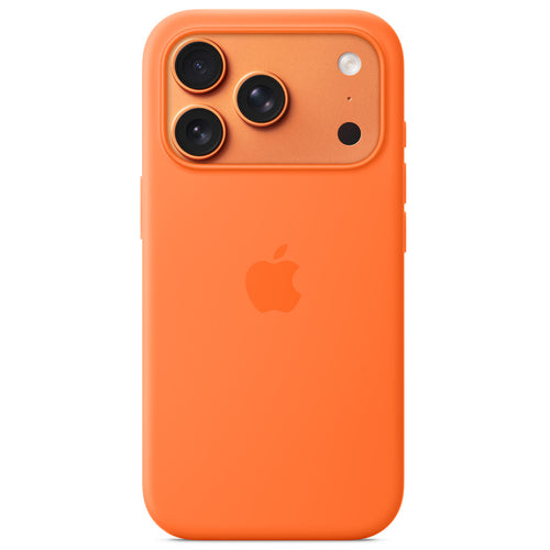 Apple iPhone 17 Pro Silicone Case with MagSafe - Orange