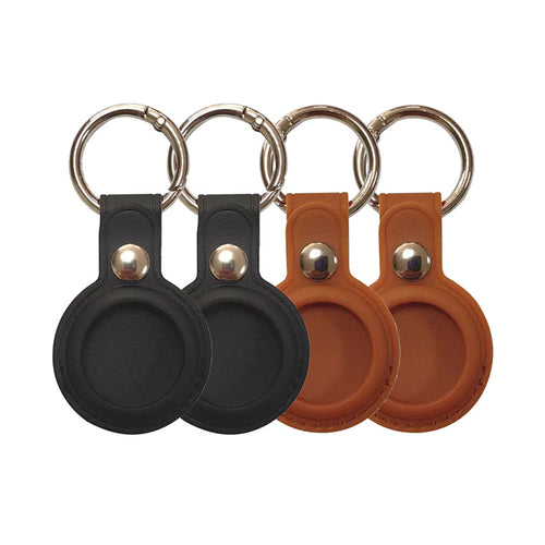 4 Packs AirTag Silicone Key Ring (2nd Gen/1 Gen) 2pcs Black and 2pcs Brown. Get 4 key rings for only $24.99 incl, Normally $8.97 incl each