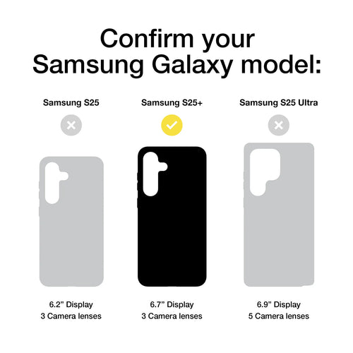 Incase Galaxy S25+ Slim Case - Black