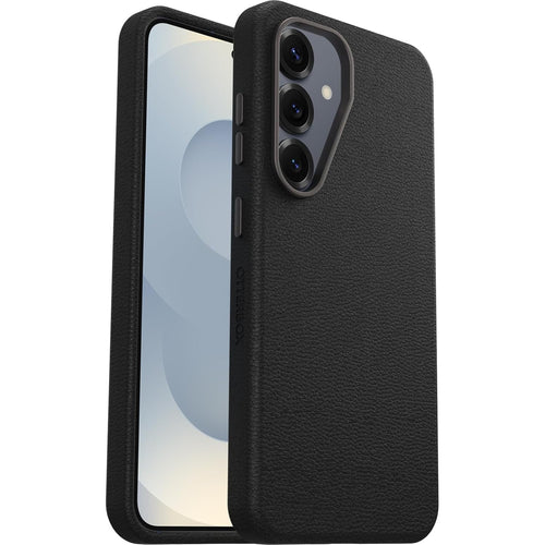 OtterBox Galaxy S25 5G Symmetry Cactus Leather Phone Case - Noir Ash/Black