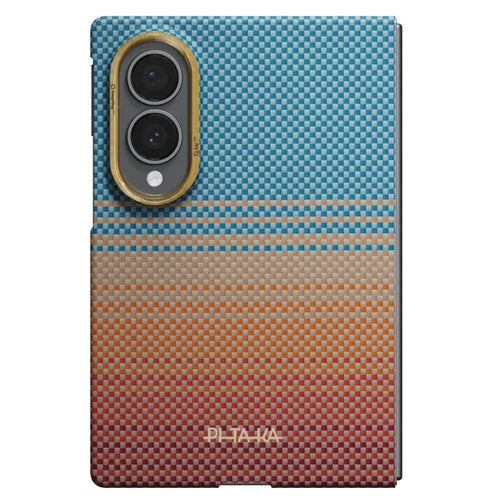 PITAKA Samsung Galaxy Z Fold8 - Edge Case BACK COVER - Sunset - California Dream