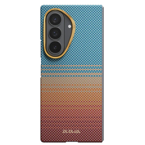 PITAKA Samsung Galaxy Z Fold8 Ultra - Edge Case BACK COVER - Sunset - California Dream