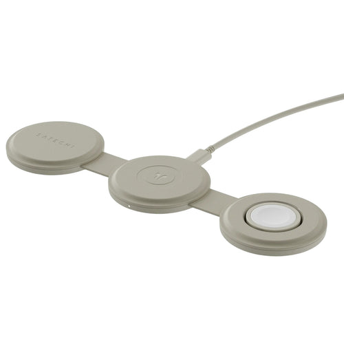 Satechi OntheGo 3-in-1 Wireless Charger (Sand)