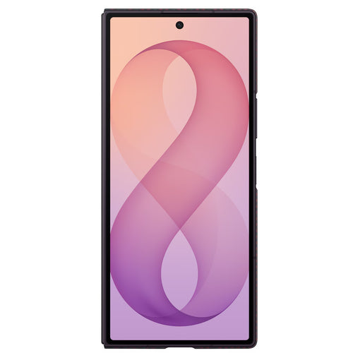 Samsung Galaxy Z Fold8 Ultra (2026) Carbon Magnet Case + Anti-reflecting (AR) Film - Violet