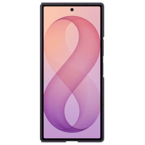 Samsung Galaxy Z Fold8 Ultra (2026) Silicone Magnet + Anti-reflecting Film - Violet Shadow