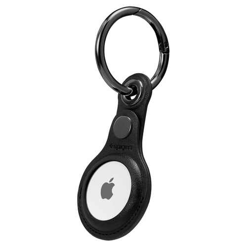 Spigen Apple AirTag Valentinus Case with Key ring, Slim & Sleek Design, Premium PU Leather, Easy to use