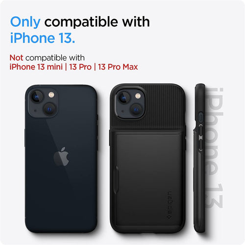 Spigen iPhone 13 (6.1") Slim Armor CS Case - Black