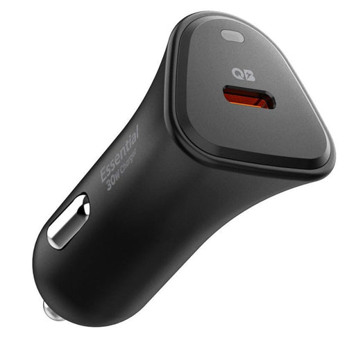 Spigen Essential 30W USB-C Car Charger - Black