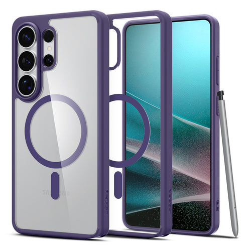 Spigen Galaxy S26 Ultra 5G (2026) Ultra Hybrid MagFit Case - Deep Purple