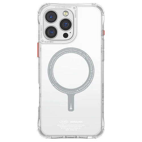 skinarma iPhone 16 Pro Max (6.9") Saido Mag-Charge Case - Clear