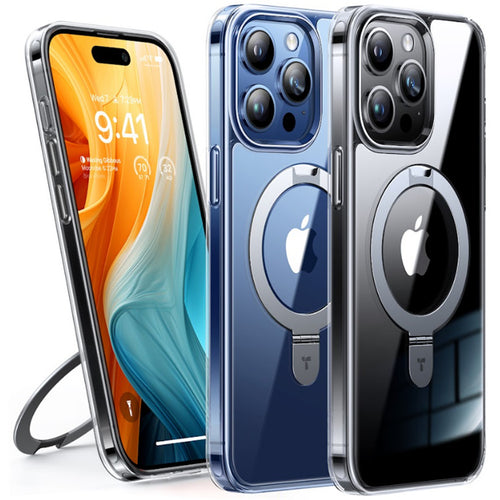 Torras iPhone 15 Pro Max (6.7") Ostand Case - Clear