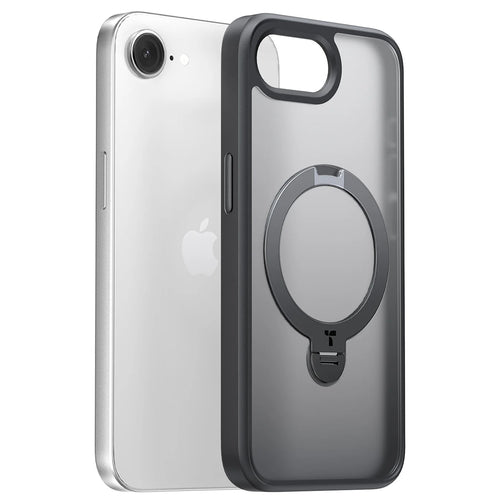 Torras iPhone 17e/16e Ostand Spin Case - Black