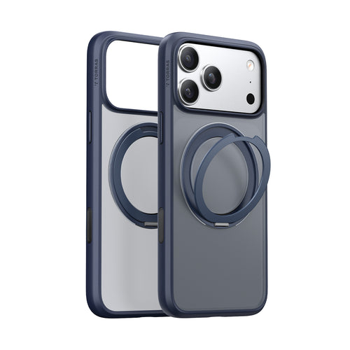 Torras iPhone 17 Pro (6.3") 2025 Ostand Pro Case - Navy Blue