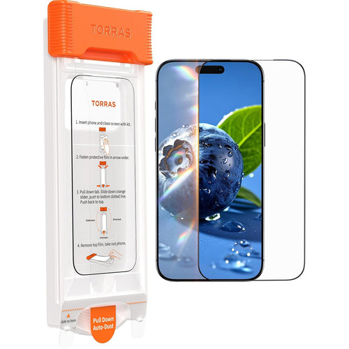 Torras iPhone 17 Pro Max (6.9") OrigArmor AR Premium Tempered Glass Screen Protector - Clear