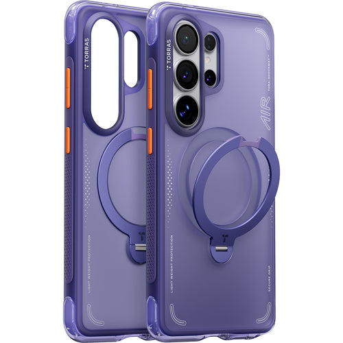 Torras Galaxy S26 Ultra Ostand Q3 Air Case - Dark Purple