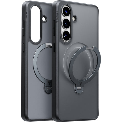 Torras Galaxy S26+ Ostand Q3 Spin Case - Black