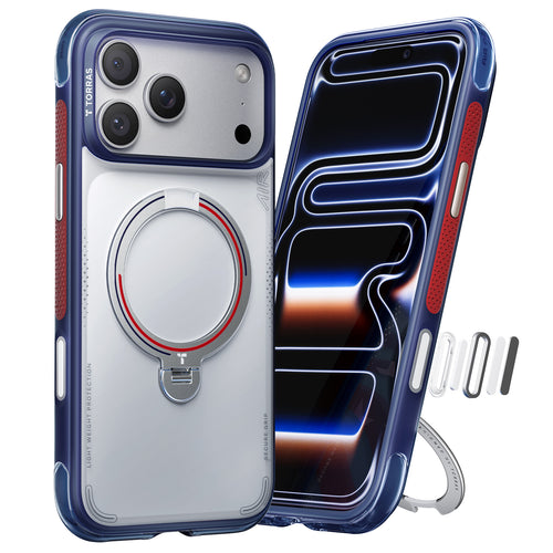 Torras iPhone 17 Pro Ostand Q3 Air Case - Football Limited Edition - Lion