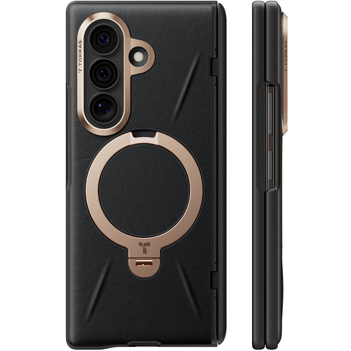 Torras Galaxy Z Fold8 Ultra Ostand Spin VegSkin Case - Black