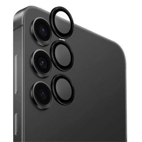 Uniq Galaxy S25+ Aluminium Camera Lens Protector - Black