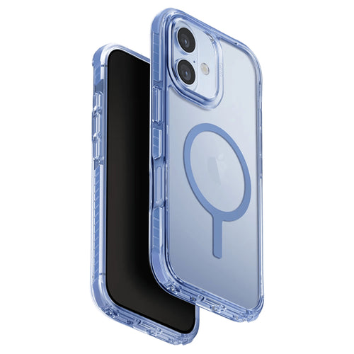 Uniq iPhone 17 (6.3") 2025 Magclick Charging Combat Case - Mist Blue