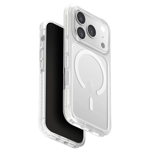Uniq iPhone 17 Pro (6.3") 2025 Magclick Charging Combat Case - Blanc White