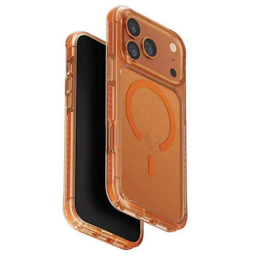 Uniq iPhone 17 Pro Max (6.9") 2025 Magclick Charging Combat Case - Volt Orange