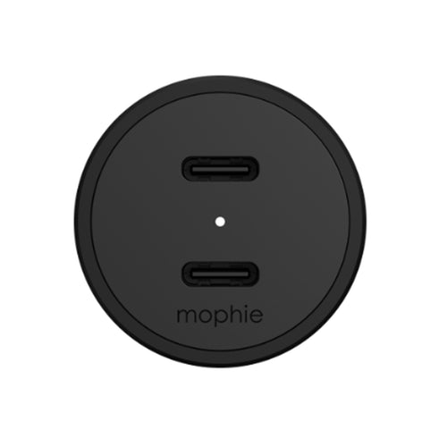 Mophie 409913195 60W Dual USB-C ACC Car Charger - Black