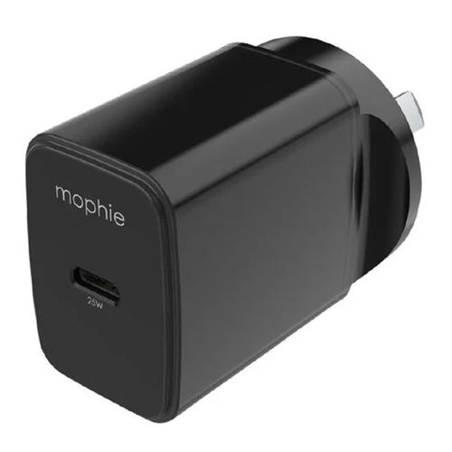 ZAGG Mophie Essentials ACC Power Adapter USB-C 25W PD ANZ - Schwarz