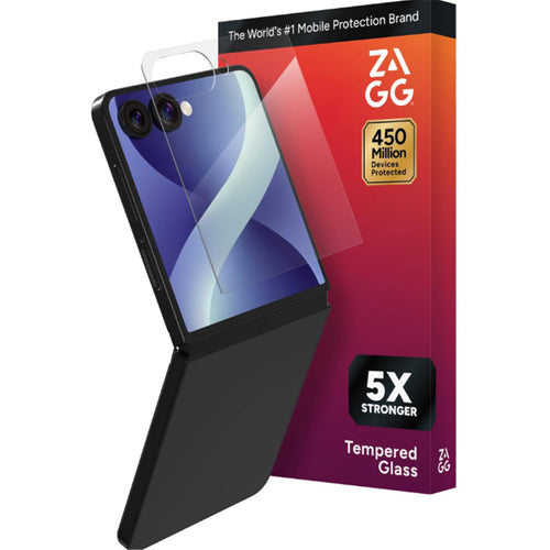 ZAGG Samsung Galaxy Z Flip8 (2026) InvisibleShield Glass Elite Screen Protector (Outside)