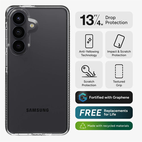 ZAGG Samsung Galaxy S26 (2026) Crystal Palace Clear Case