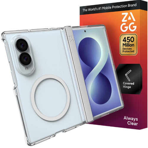 ZAGG Samsung Galaxy Z Fold8 (2026) Crystal Palace Snap Case - Clear