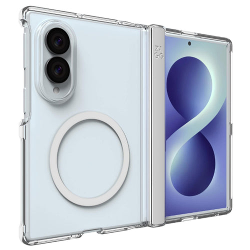 ZAGG Samsung Galaxy Z Fold8 (2026) Crystal Palace Snap Case - Clear