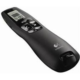 Logitech R800 Laser Presentation Remote, with LCD Display and Green Laser Points