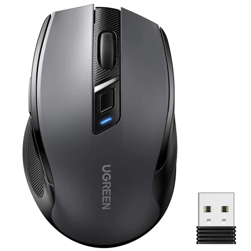 UGREEN UG-90855 Ergonomic Wireless Mouse (2.4G Wireless & Bluetooth) 4000DPI Silence Design