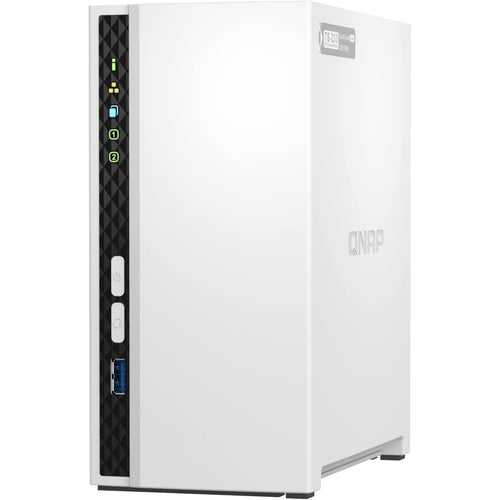 QNAP TS-233 2 BAY ARM 4C2, 2GB RAM, 1 X GBE , 1 X USB3.2, 2 X USB2.0, 2YR